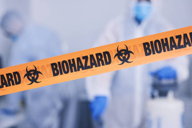 Professional Biohazard Cleanup technician working in Altoona, FL